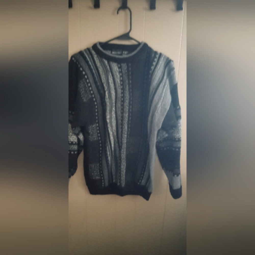 Grafico Italia 3D Knit vintage sweater